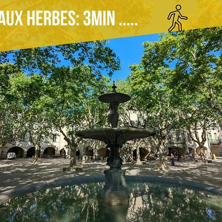 Ulysse, Appartement Spacieux Au Centre Historique D'Uzes En Rez-De-Chaussee Avec Exterieur, Proche Parking Des Marroniers מראה חיצוני תמונה