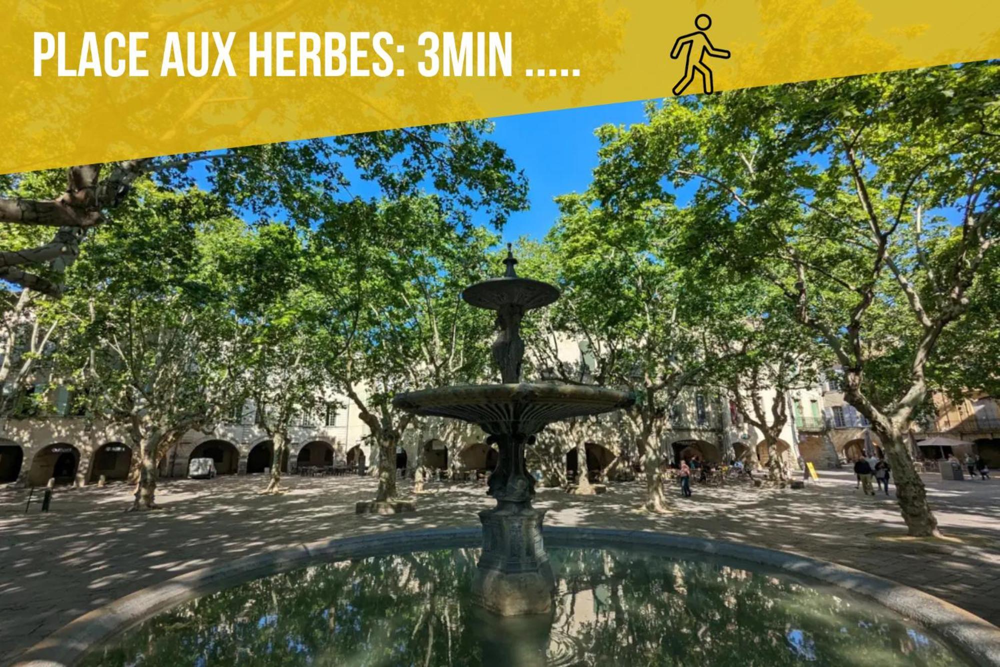 Ulysse, Appartement Spacieux Au Centre Historique D'Uzes En Rez-De-Chaussee Avec Exterieur, Proche Parking Des Marroniers מראה חיצוני תמונה