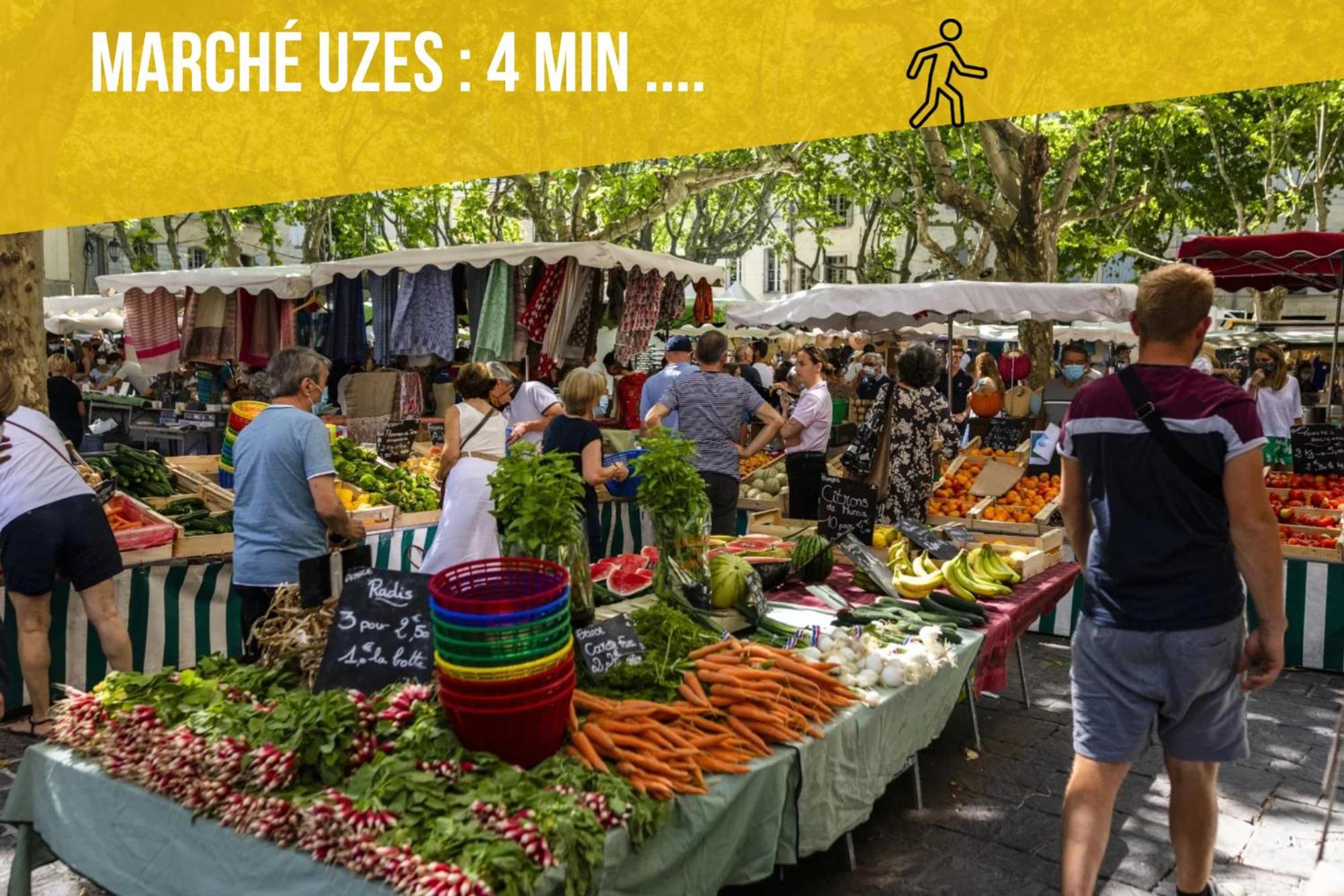 Ulysse, Appartement Spacieux Au Centre Historique D'Uzes En Rez-De-Chaussee Avec Exterieur, Proche Parking Des Marroniers מראה חיצוני תמונה